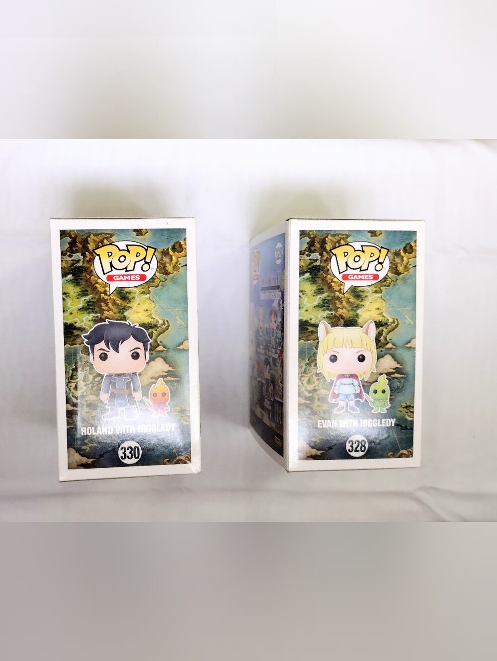 Funko Pop! Ni no Kuni II Roland #330 & Evan Vinyl #328 Figures - Picture 5 of 13
